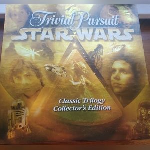 Star Wars Trivial Pursuit 1997 gold box